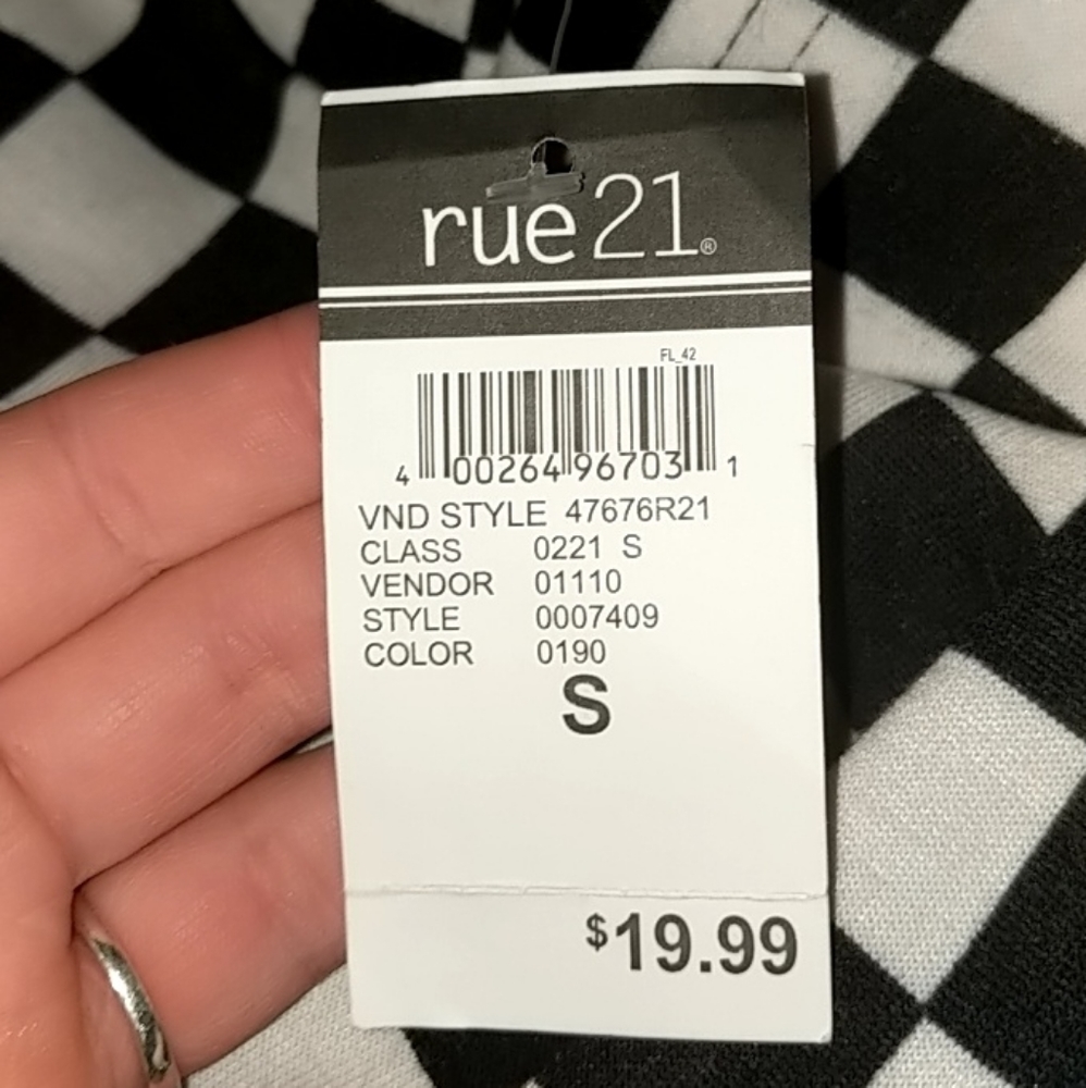 Checkered Crop Sweatshirt (Super Soft Inside😍)